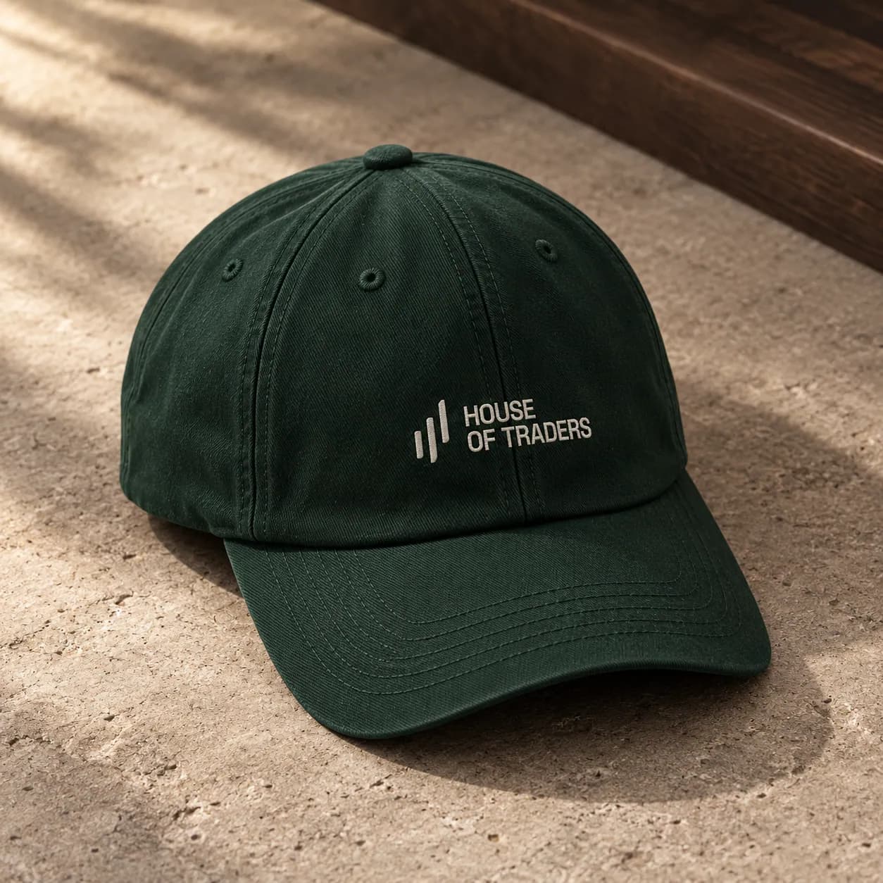 HOT Cap in Market Green; illustrative product concept, not final material or stock