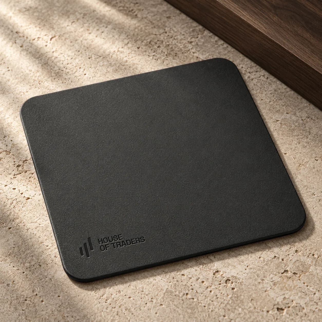 HOT Mouse Pad in Graphite; illustrative product concept, not final material or stock