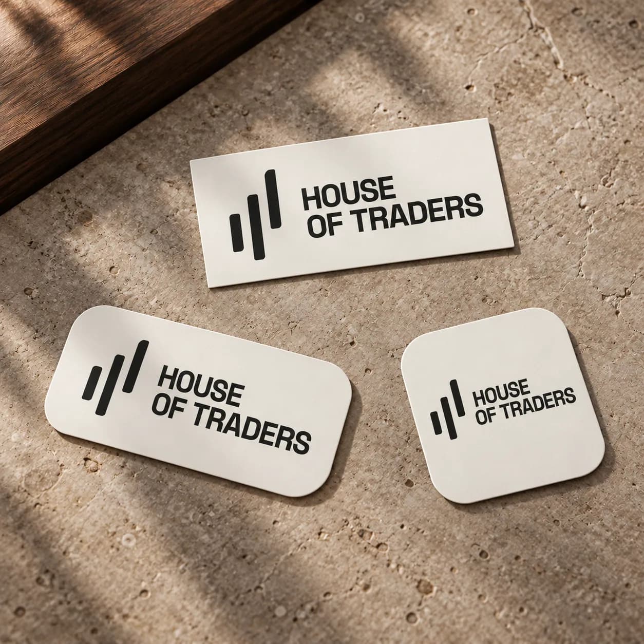 HOT Sticker Pack in Bone; illustrative product concept, not final material or stock